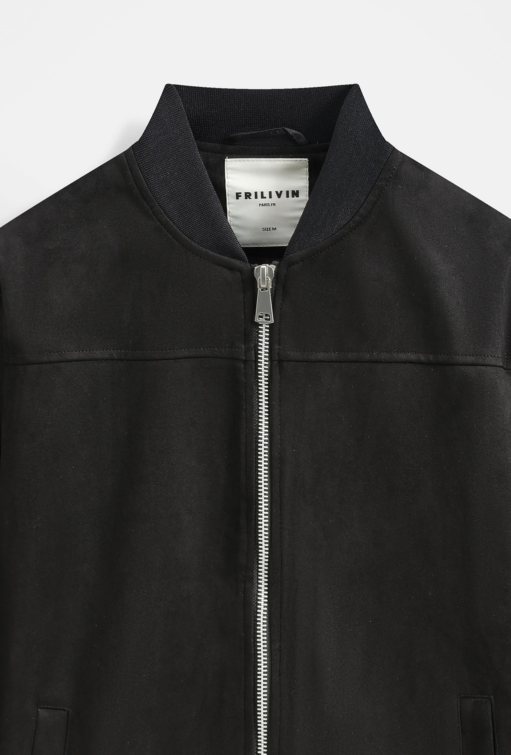 Blouson Bomber Homme Simili Daim