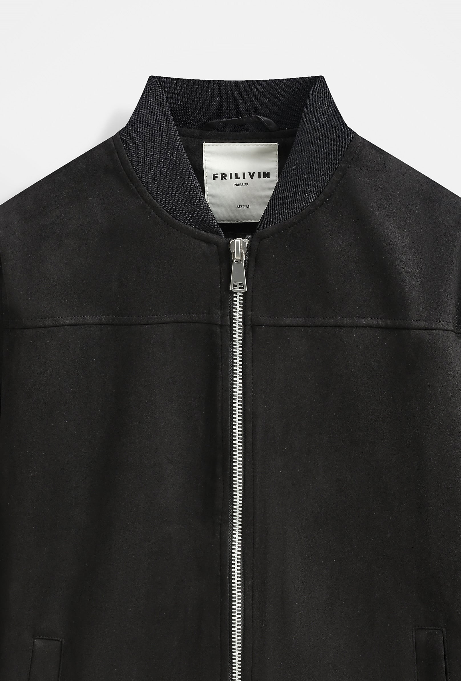 Blouson Bomber Homme Simili Daim