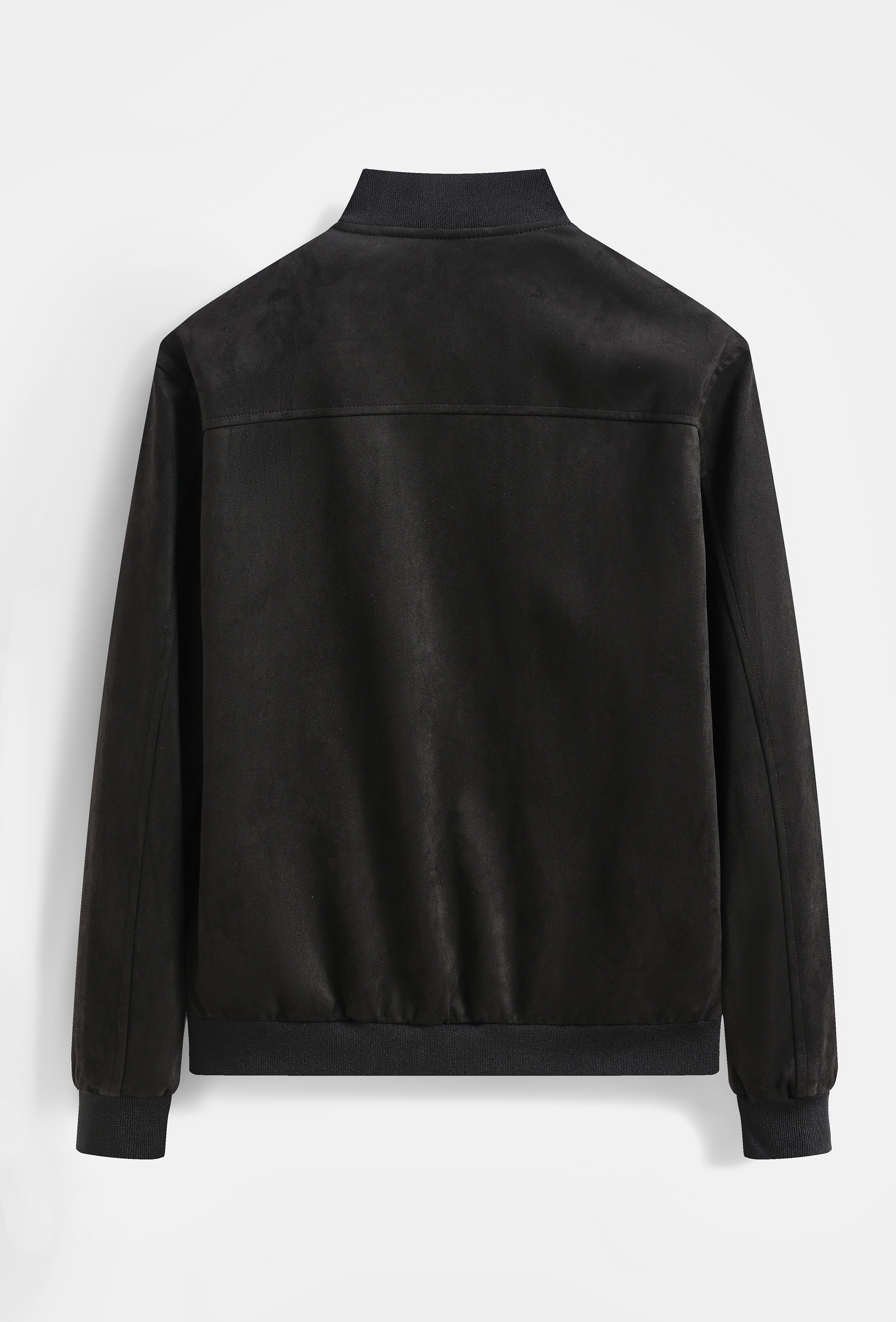 Blouson Bomber Homme Simili Daim