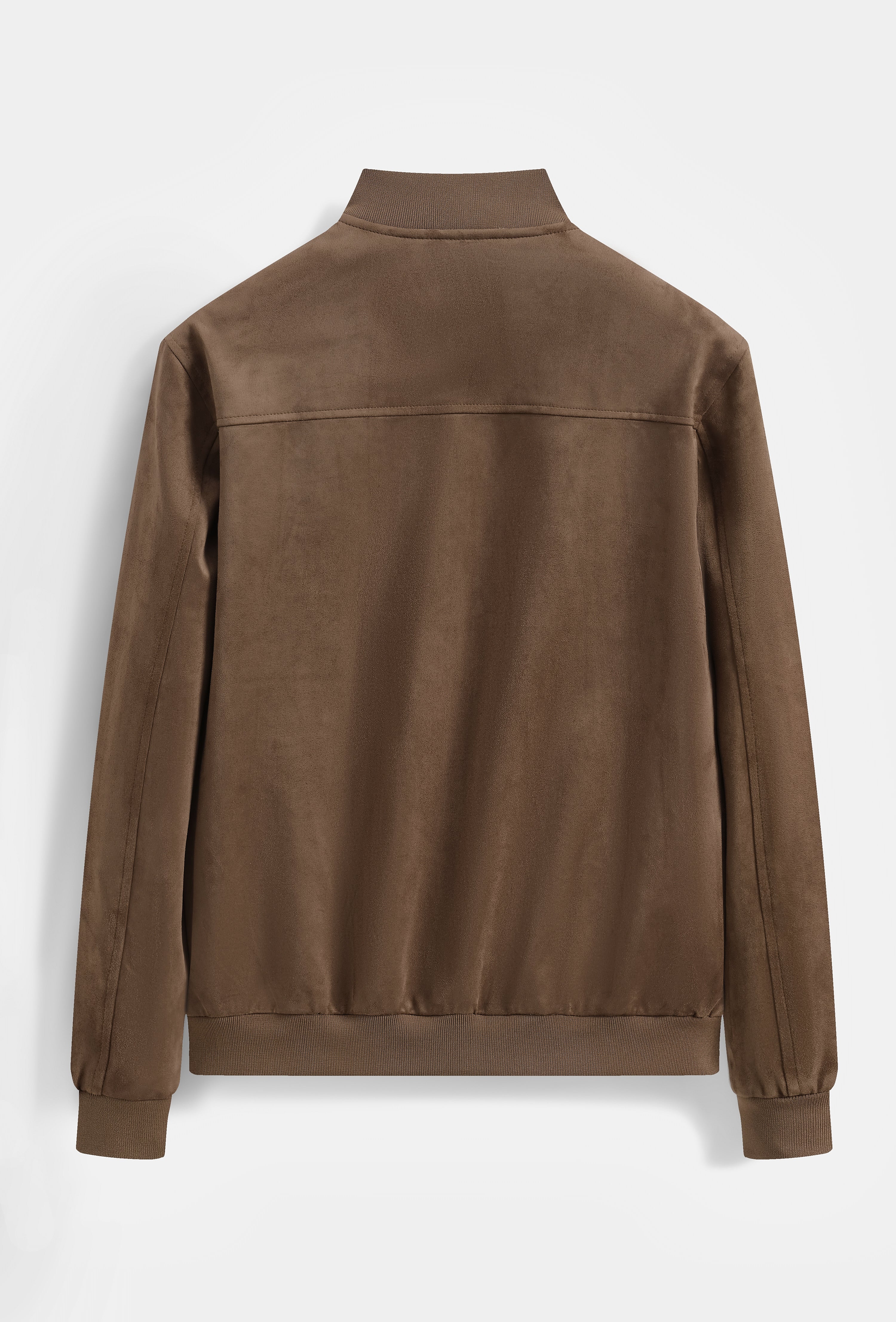 Blouson Bomber Homme Simili Daim