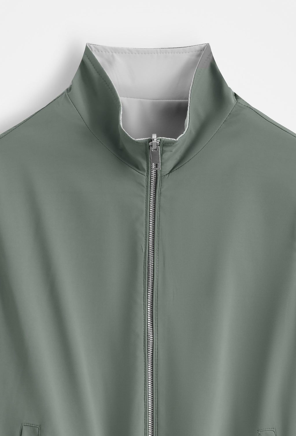 Veste réversible zippée