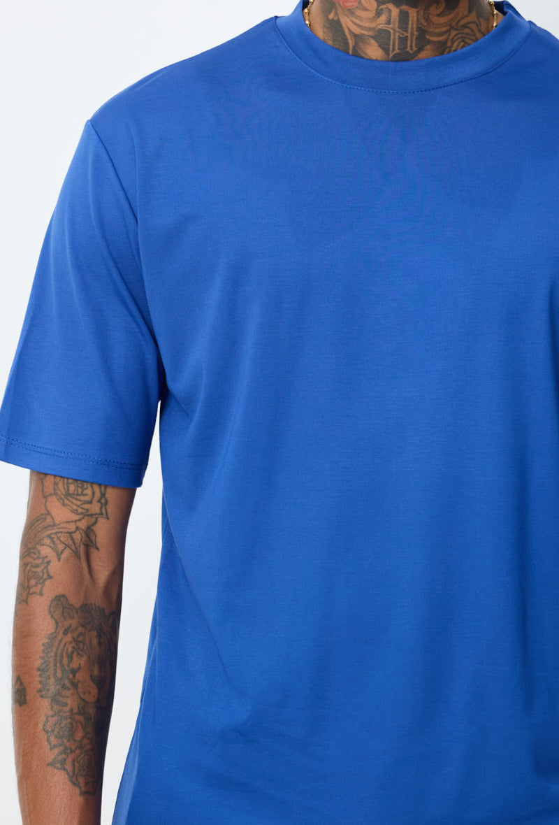 T-shirt homme oversize col rond coupe boxy