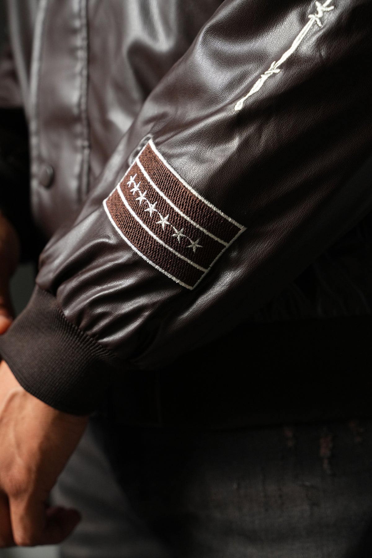 Blouson Teddy Homme Atelier Éternel Similicuir