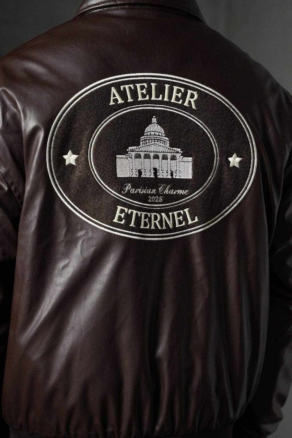 Blouson Teddy Homme Atelier Éternel Similicuir