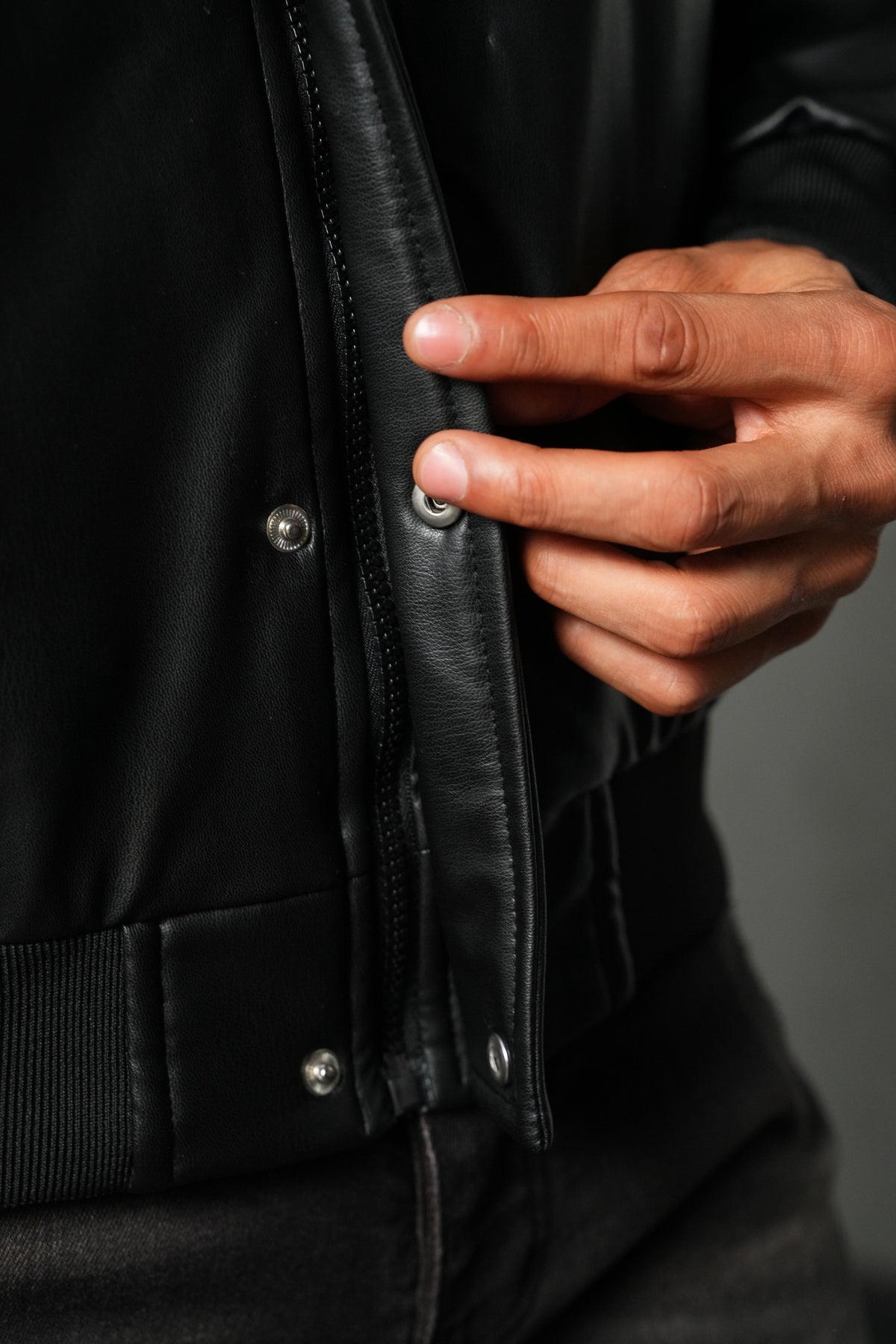 Blouson Teddy Homme Atelier Éternel Similicuir