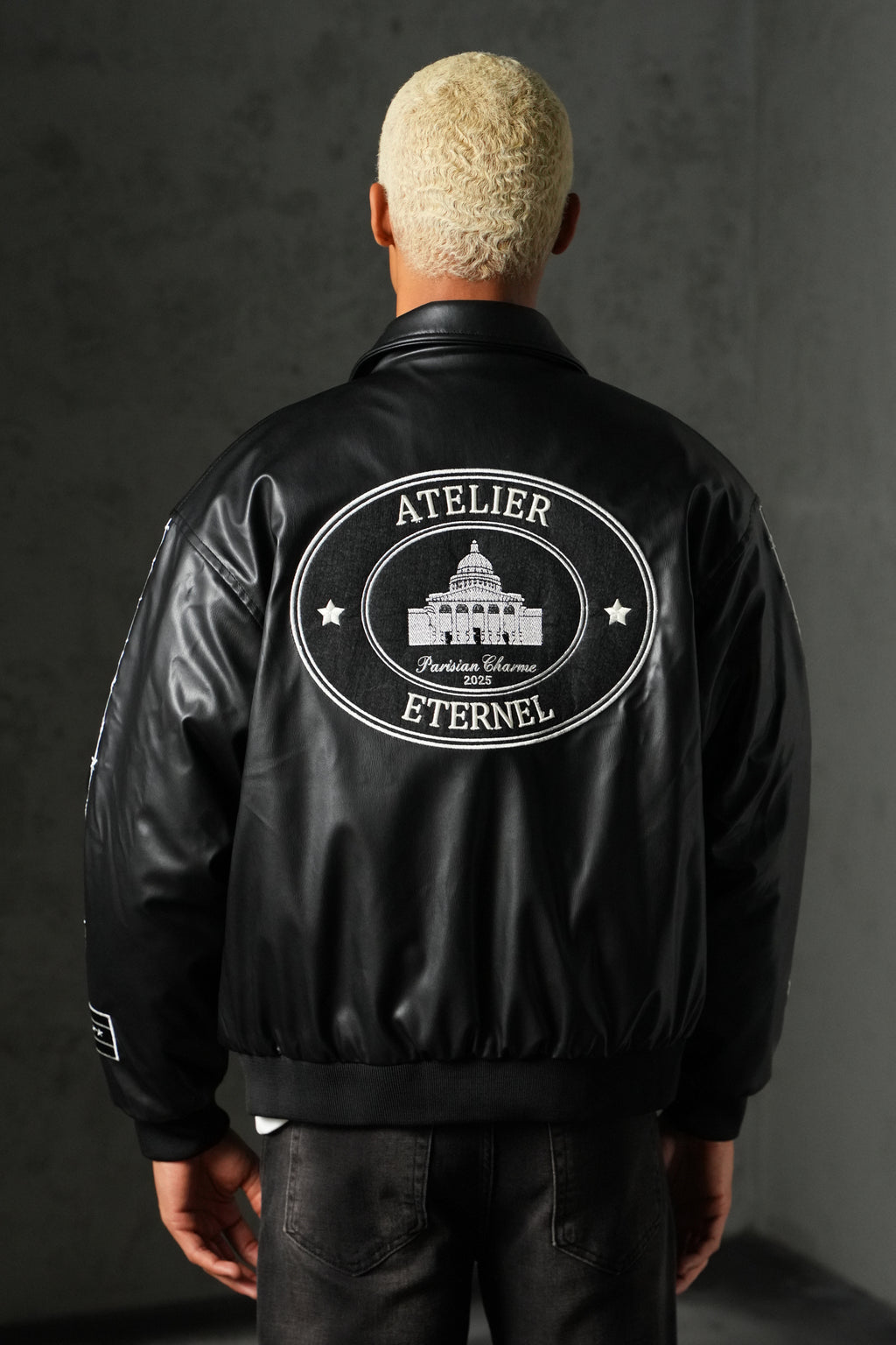 Blouson Teddy Homme Atelier Éternel Similicuir