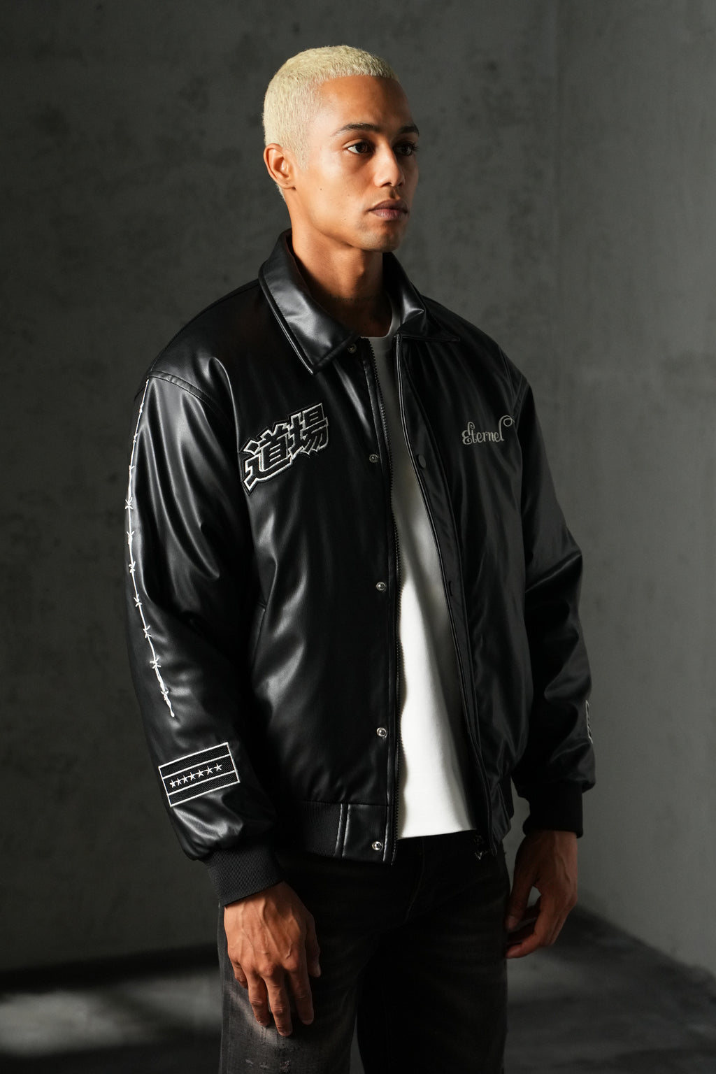 Blouson Teddy Homme Atelier Éternel Similicuir