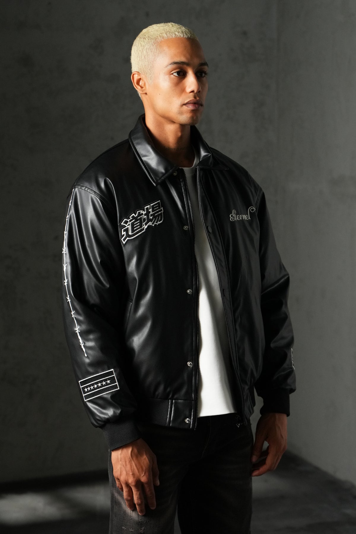 Blouson Teddy Homme Atelier Éternel Similicuir
