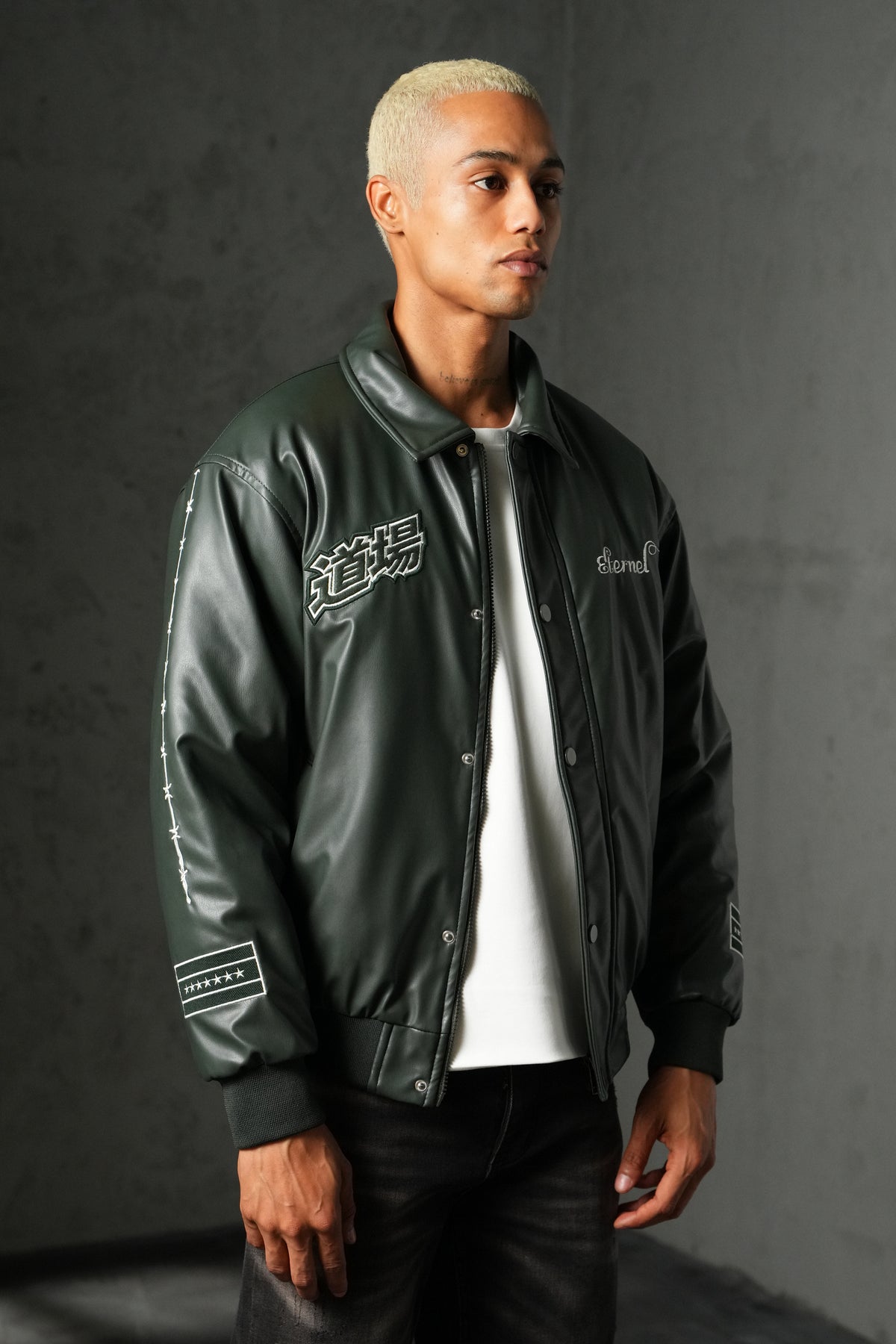 Blouson Teddy Homme Atelier Éternel Similicuir