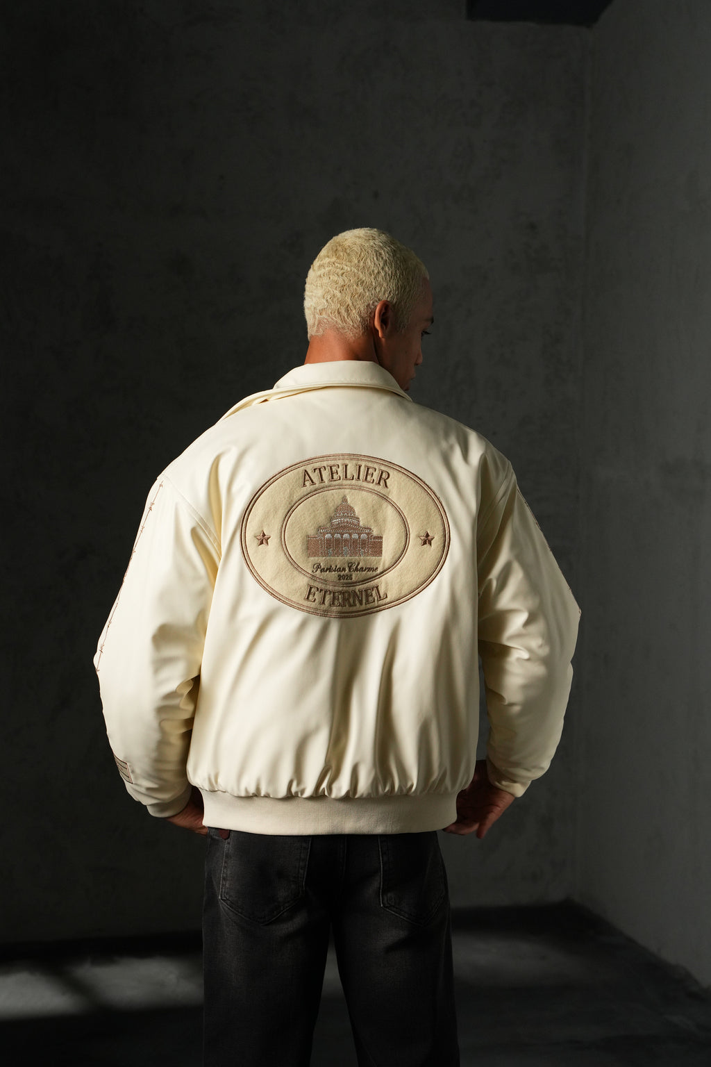 Blouson Teddy Homme Atelier Éternel Similicuir