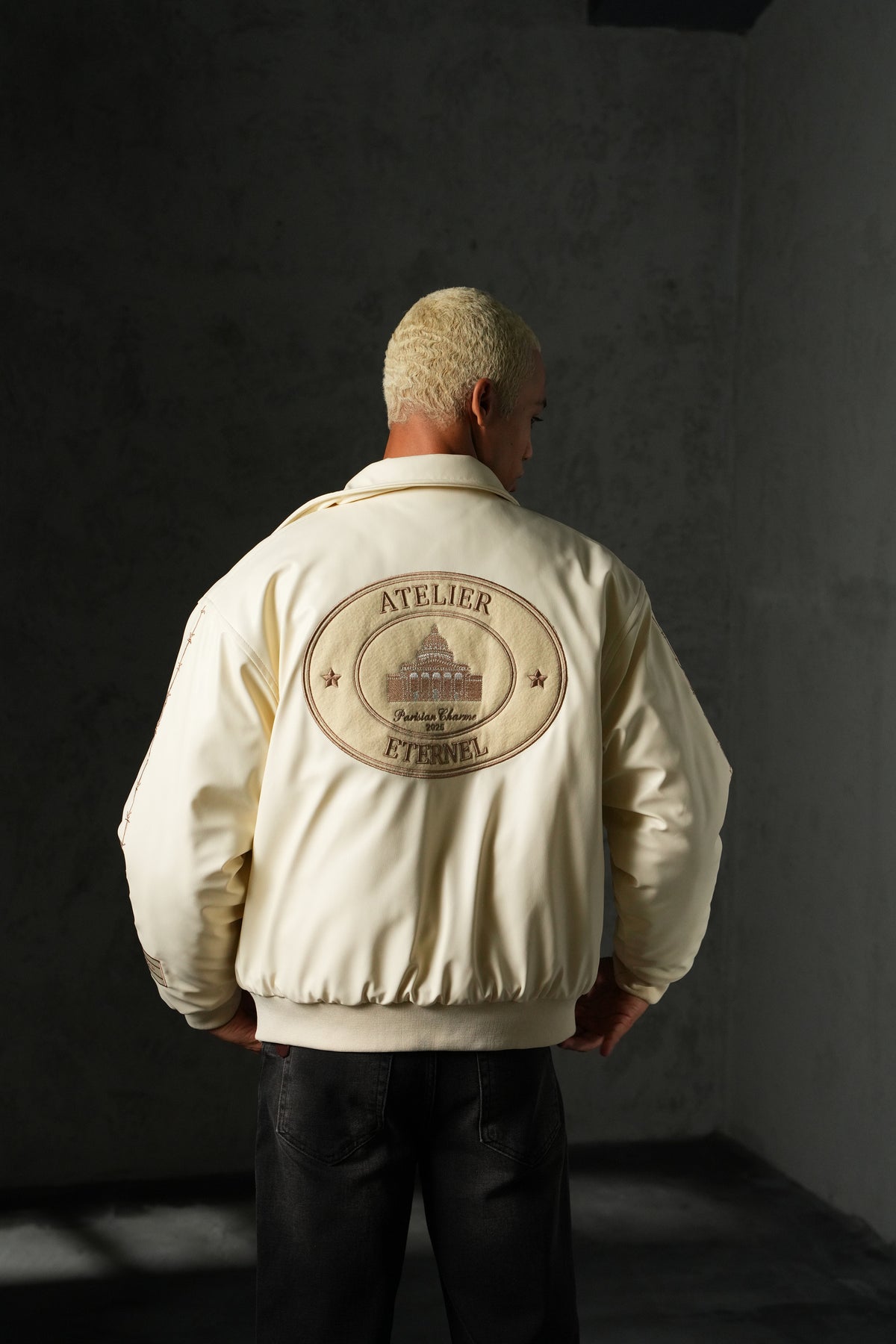 Blouson Teddy Homme Atelier Éternel Similicuir