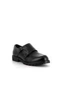 Chaussures Double Boucle Homme à Semelle Crantée Monk Strap