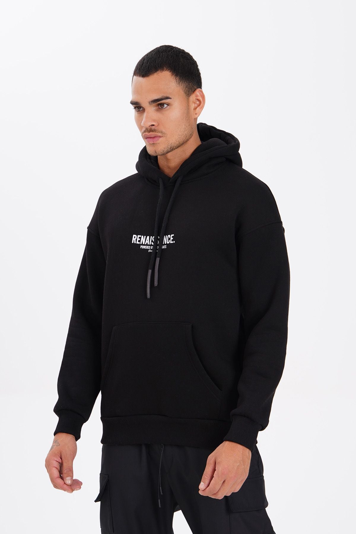 Sweat Capuche Renaissance Noir