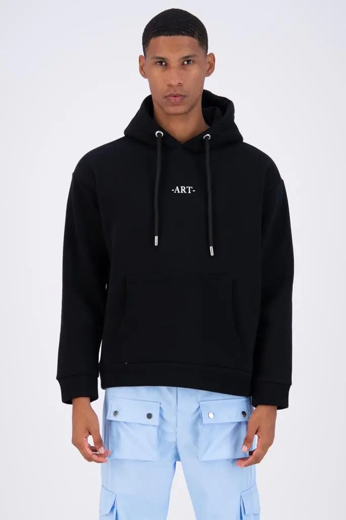 Sweat Capuche van Gogh Noir bonhomme