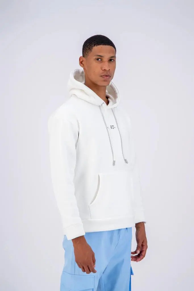Sweat capuche Van Gogh Blanc bonhomme