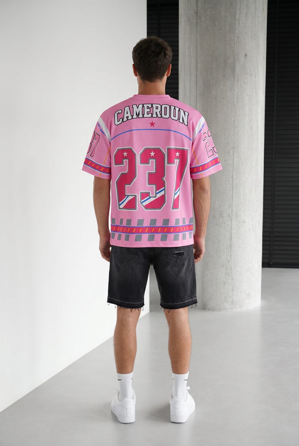 T-shirt Oversize Cameroun 237 — Les Lions Indomptables