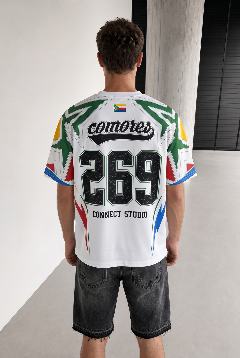 T-shirt Oversize Comores 269 — VeriPiya Edition