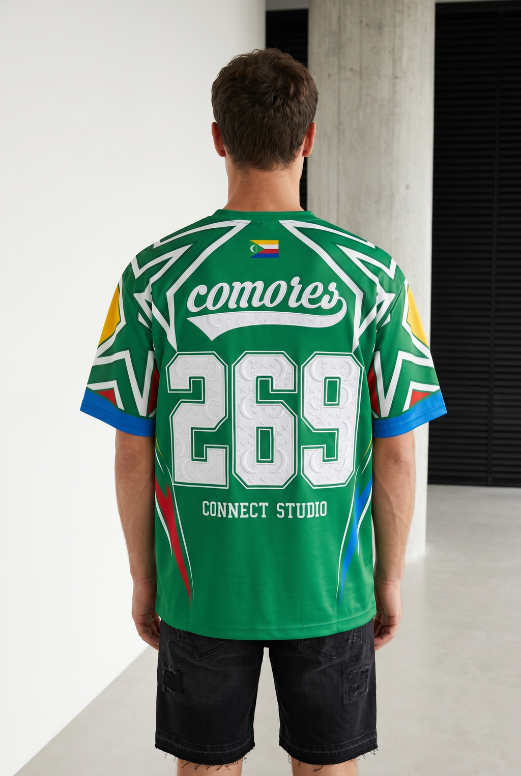 T-shirt Oversize Comores 269 — VeriPiya Edition