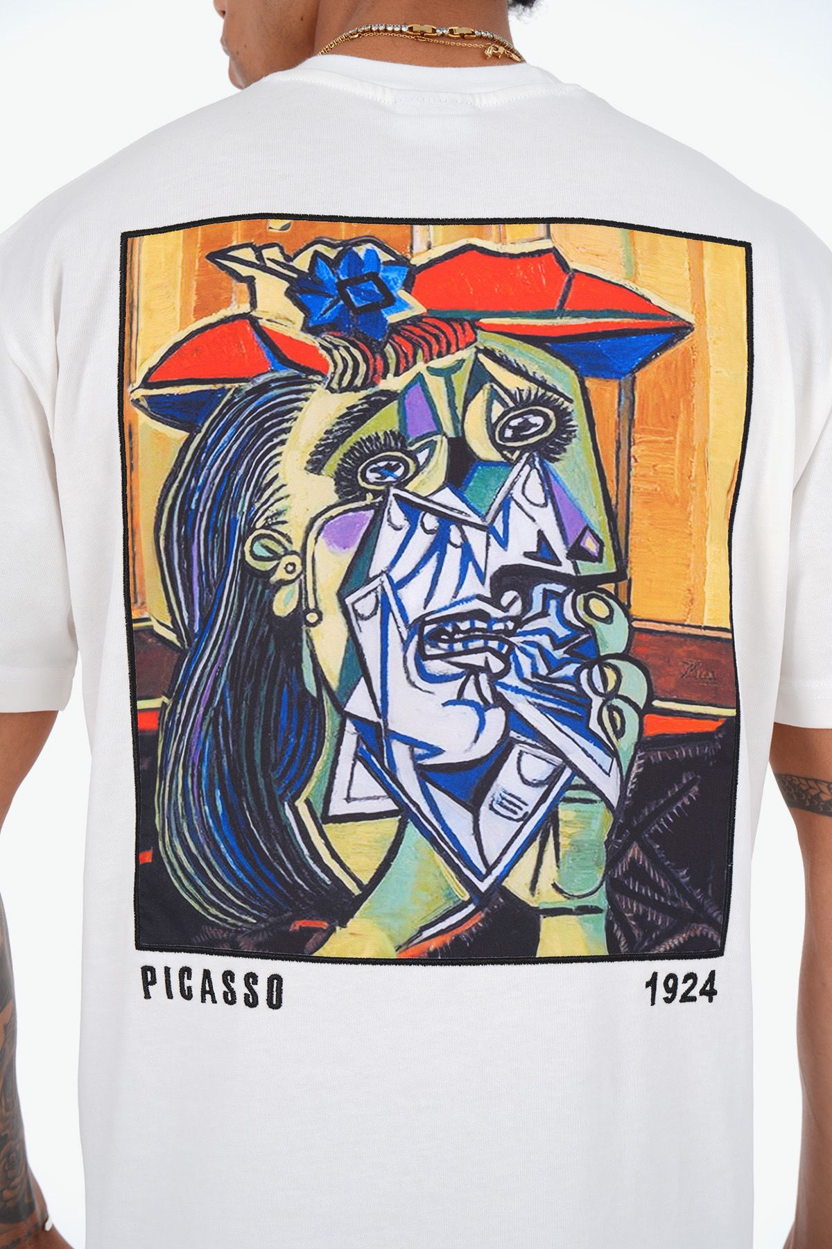 Tee Shirt Picasso Blanc