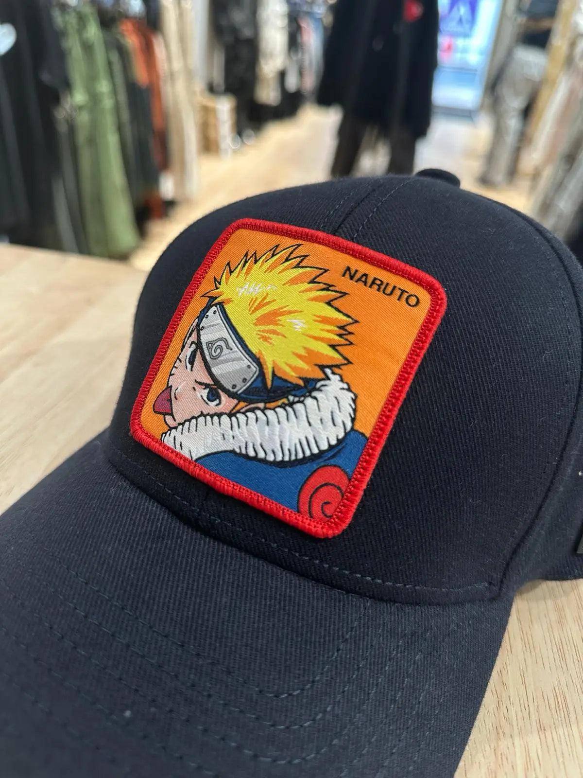 Casquette Baseball Naruto Classic Snapback Bleu Capslab bonhomme