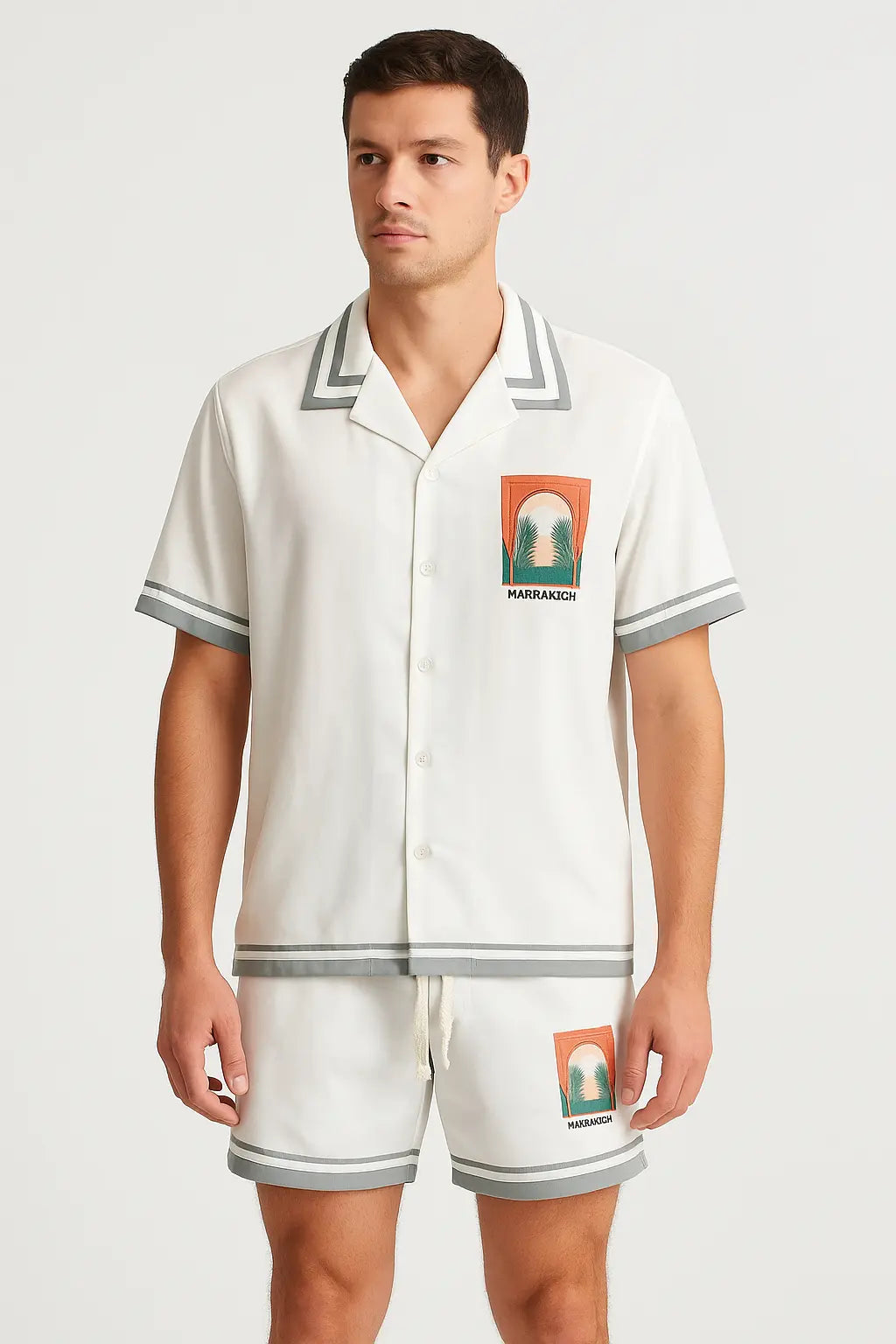 Ensemble Marrakech Blanc bonhomme