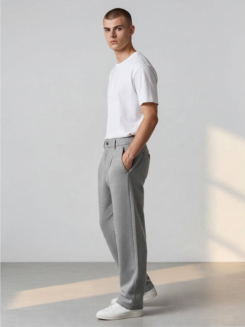 Pantalon Homme à Pinces Néoprène Coupe Ballon