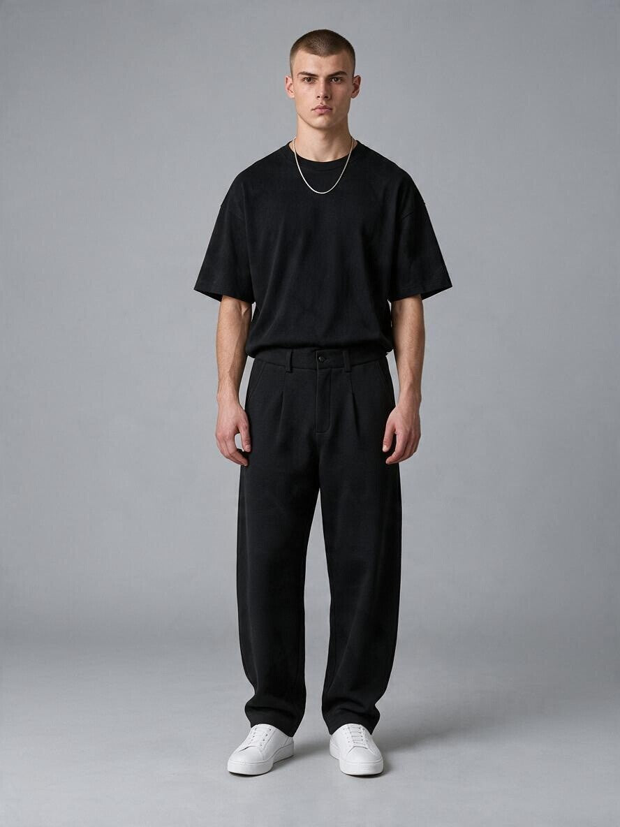 Pantalon Homme à Pinces Néoprène Coupe Ballon