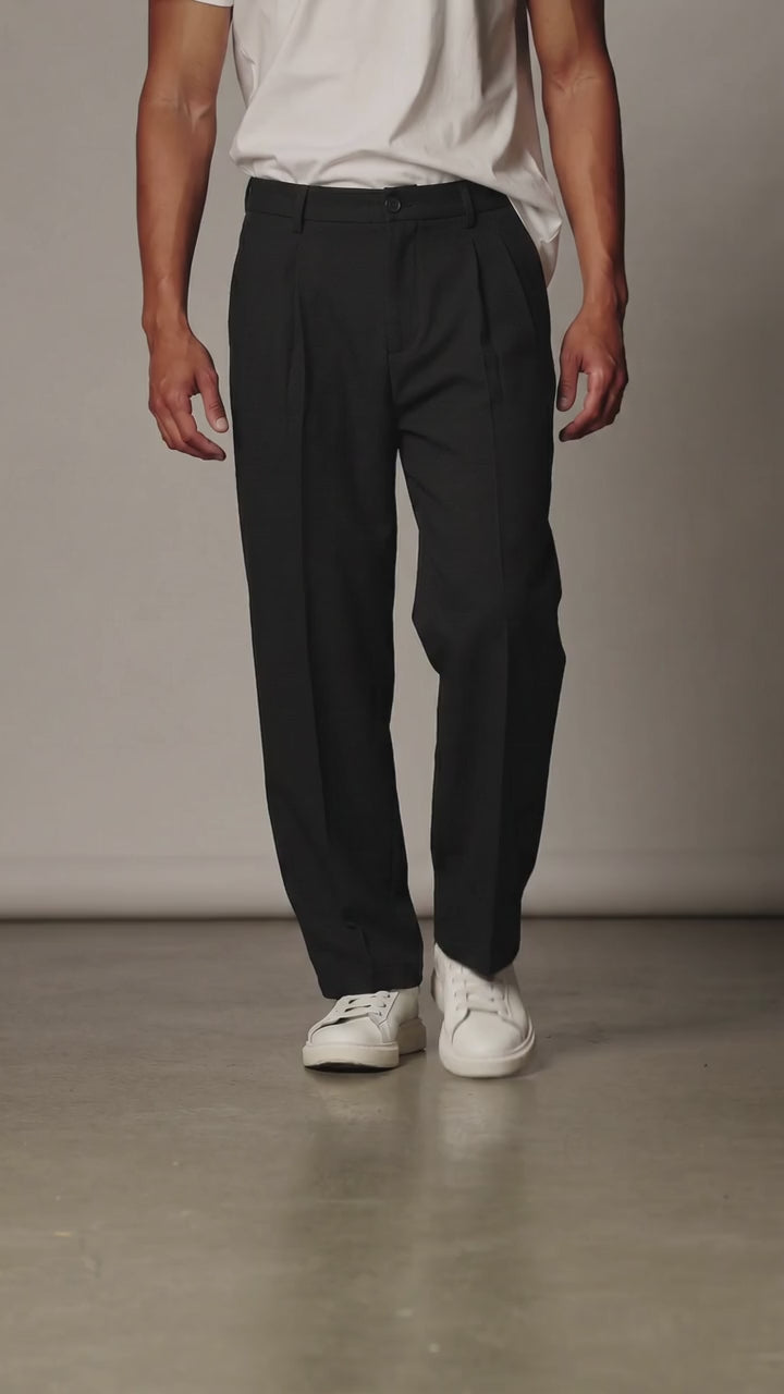 Pantalon Large à Pinces — Coupe Oversize Fluide